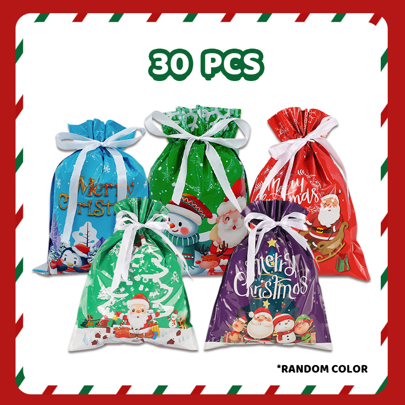 🎁🎅Reusable Christmas Gift Bag with Drawstring | Wrap Gifts in Seconds