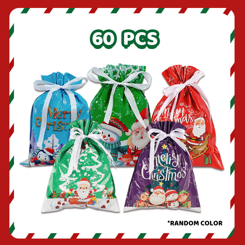 🎁🎅Reusable Christmas Gift Bag with Drawstring | Wrap Gifts in Seconds