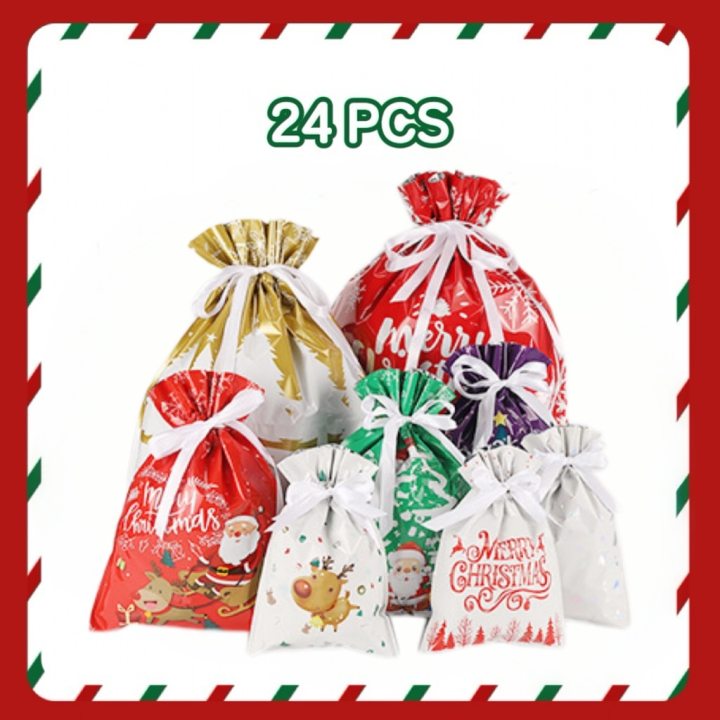 🎁🎅Reusable Christmas Gift Bag with Drawstring | Wrap Gifts in Seconds
