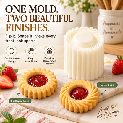 Creative Double-Ended Pastry Mold-2-in-1 Mooncake Cookie Press