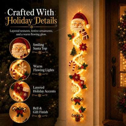 🔥 Limited-Time 50% OFF – 🎅 Glowing Christmas Door Hanger
