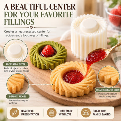 Creative Double-Ended Pastry Mold-2-in-1 Mooncake Cookie Press