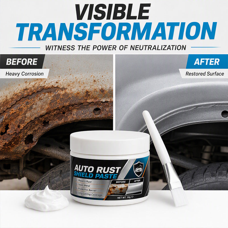 🚗 Car Metal Rust Repair Paste‑ Auto Rust Shield Anti‑Corrosion Restoration Cream, Long‑Lasting Protective Barrier for Car Metal Surfaces✨
