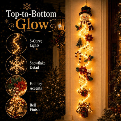 🔥 Limited-Time 50% OFF – 🎅 Glowing Christmas Door Hanger