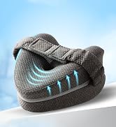 Memory Foam Knee Pillow for Side Sleepers, Adjustable Leg Pillow for Hip Pain, Sciatica Relief & Spine Alignment