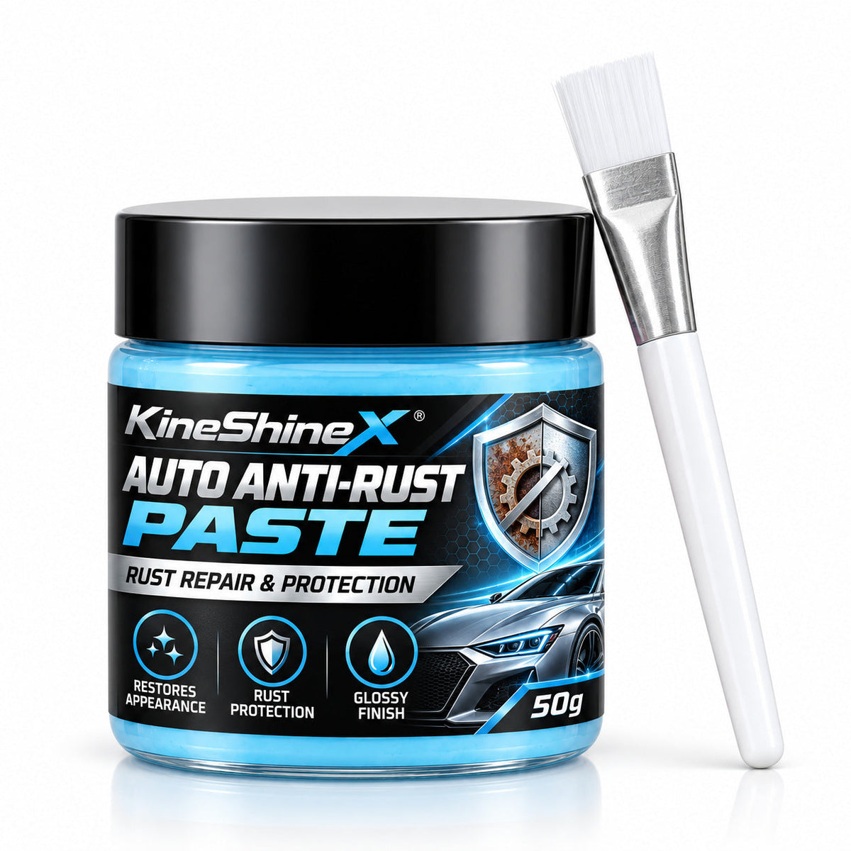 🚗 Car Metal Rust Repair Paste‑ Auto Rust Shield Anti‑Corrosion Restoration Cream, Long‑Lasting Protective Barrier for Car Metal Surfaces✨