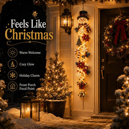🔥 Limited-Time 50% OFF – 🎅 Glowing Christmas Door Hanger