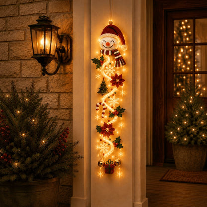 🔥 Limited-Time 50% OFF – 🎅 Glowing Christmas Door Hanger