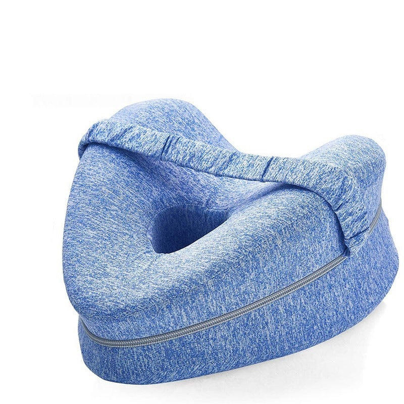 Memory Foam Knee Pillow for Side Sleepers, Adjustable Leg Pillow for Hip Pain, Sciatica Relief & Spine Alignment