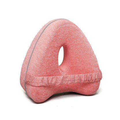 Memory Foam Knee Pillow for Side Sleepers, Adjustable Leg Pillow for Hip Pain, Sciatica Relief & Spine Alignment