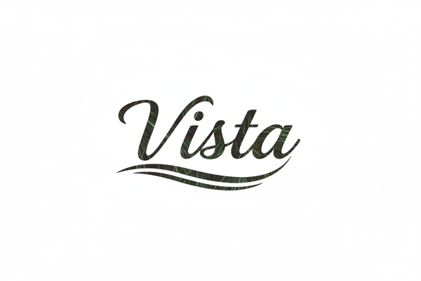 Vista Logo Wave Font